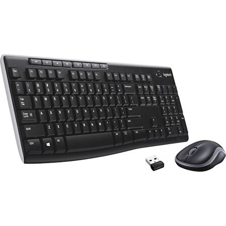 LOGITECH MK270 SİYAH KABLOSUZ Q KLAVYE SET