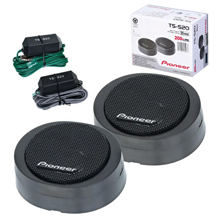 Pioneer TS-S20 20 Mm Hard Dome Oto Tweeter Hoparlör 2 Li 200 Watt