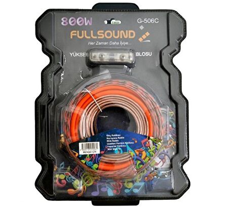 Fullsound G-506C 8GA Anfi Kablo Seti