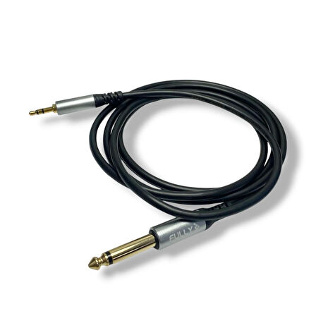 FULLY 3metre 6.3mm Mono - 3.5mm Stereo Kablo