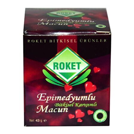 Roket Ballı Bitkisel Karışımlı Macunu 43 Gr