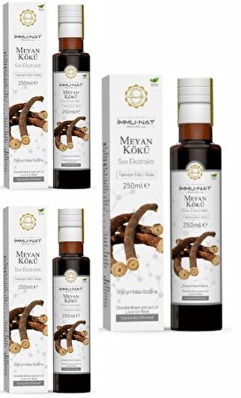 Immunat Meyan Kökü Ekstraktı 250 ml x 3 Adet
