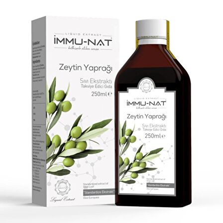 Alıç Ekstraktı 250 Ml Zeytin Yaprağı Ekstraktı 250 Ml