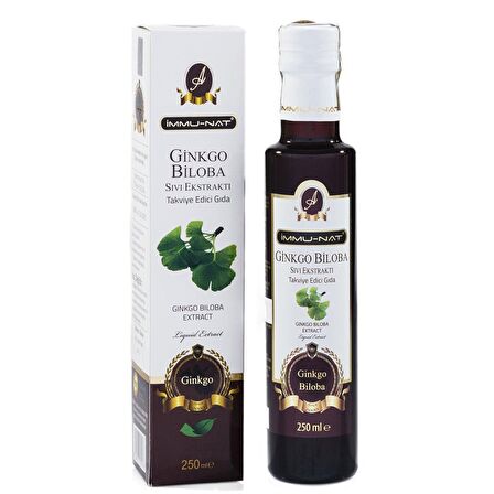 İmmu-Nat Ginkgo Biloba Ekstraktı 250 ml