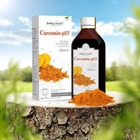 İmmunat Curcumin P53 Zerdeçal Ekstraktı 250 Ml