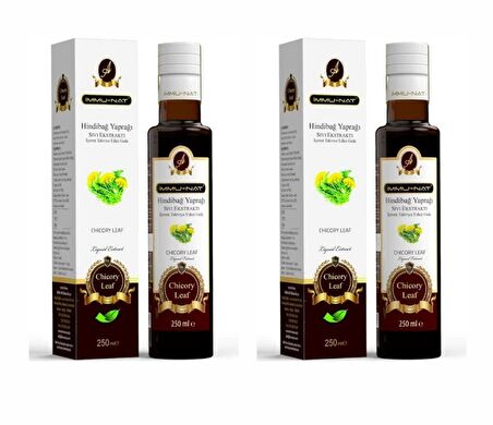 İmmu-Nat Hindiba Yaprağı Ekstraktı 250 ml x 2 Adet