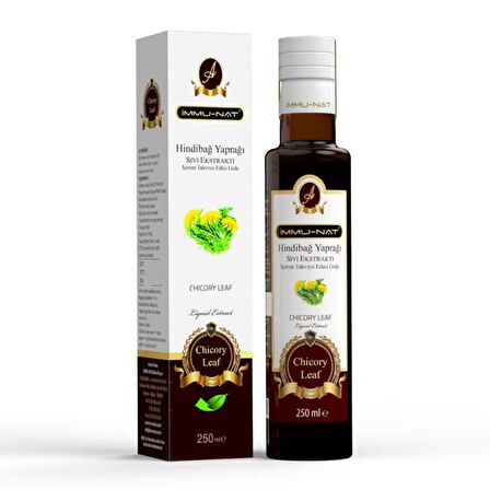 İmmu-Nat Hindiba Yaprağı Ekstraktı 250 ml x 2 Adet
