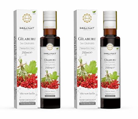 Gilaburu Ekstraktı 250 ML x 2 Adet