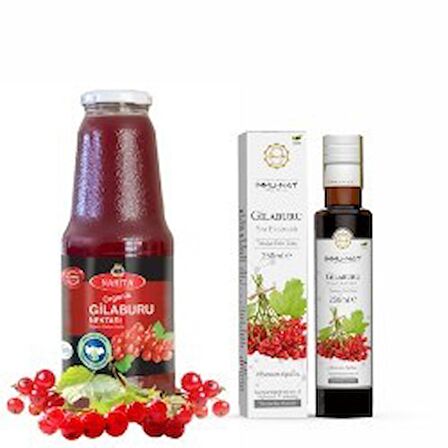 Gilaburu Sıvı Ekstrakt 250 ML + Şekersiz Gilaburu Suyu