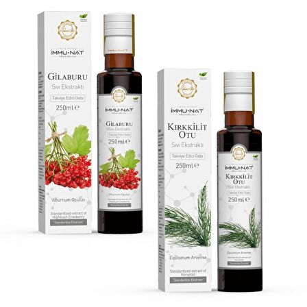 Kırkkilit Ekstraktı 250 ML+ Gilaburu Ekstraktı 250 ML