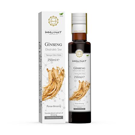 İmmunat Ginseng Ekstraktı 250 ml  x 3 Adet