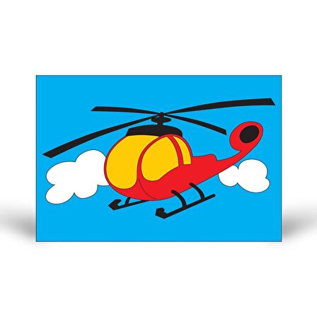 KB-010 Helikopter Tuz Boyama Oyunu, Eğitici Aktivite, Kum Boyama Oyunu