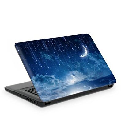 Yıldız Kaymaları Notebook Sticker, Laptop sticker,, Hp Sticker, Asus Sticker, 15.6 inç Sticker