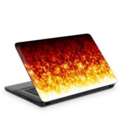 Alevler Notebook Sticker, Laptop sticker,, Hp Sticker, Asus Sticker, 15.6 inç Sticker