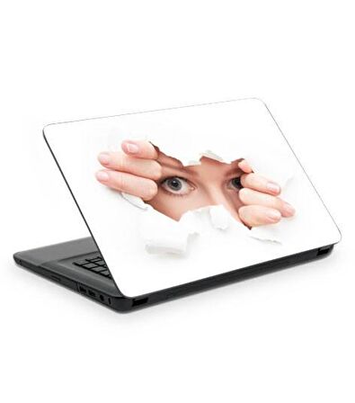 Gizemli Kız Notebook Sticker, Laptop sticker,, Hp Sticker, Asus Sticker, 15.6 inç Sticker