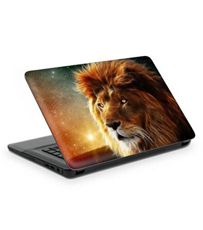 Aslan Kral Notebook Sticker, Laptop sticker,, Hp Sticker, Asus Sticker, 15.6 inç Sticker