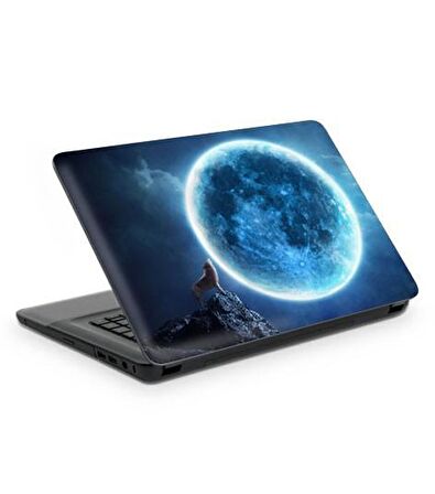 Dolunay Notebook Sticker, Laptop sticker,, Hp Sticker, Asus Sticker, 15.6 inç Sticker