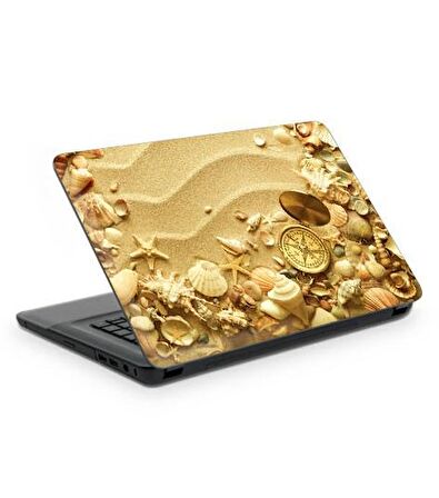 Deniz Yıldızları Notebook Sticker, Laptop sticker,, Hp Sticker, Asus Sticker, 15.6 inç Sticker