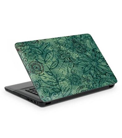 Çiçek Desenleri-2 Notebook Sticker, Laptop sticker,, Hp Sticker, Asus Sticker, 15.6 inç Sticker