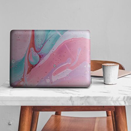 Pembe Ebruli Desen Notebook Sticker, Laptop sticker,, Hp Sticker, Asus Sticker, 15.6 inç Sticker