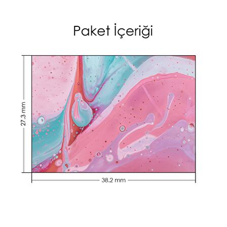 Pembe Ebruli Desen Notebook Sticker, Laptop sticker,, Hp Sticker, Asus Sticker, 15.6 inç Sticker