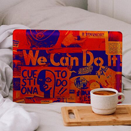We Can Do It Notebook Sticker, Laptop sticker,, Hp Sticker, Asus Sticker, 15.6 inç Sticker