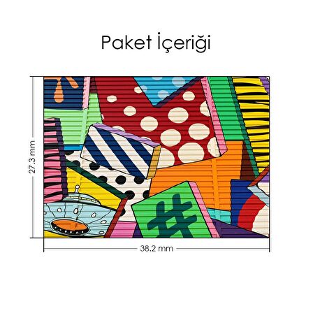 Renkli Grafiti Notebook Sticker, Laptop sticker,, Hp Sticker, Asus Sticker, 15.6 inç Sticker
