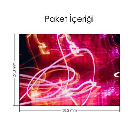 Neon Işıklar Notebook Sticker, Laptop sticker,, Hp Sticker, Asus Sticker, 15.6 inç Sticker