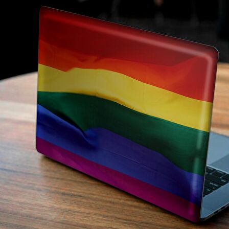 Renkli Bayrak Notebook Sticker, Laptop sticker,, Hp Sticker, Asus Sticker, 15.6 inç Sticker