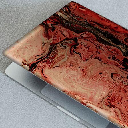 Kırmızı Agate Taşı Notebook Sticker, Laptop sticker,, Hp Sticker, Asus Sticker, 15.6 inç Sticker