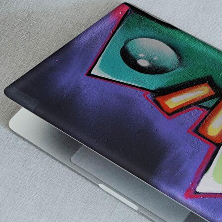 Efektli Grafiti Notebook Sticker, Laptop sticker,, Hp Sticker, Asus Sticker, 15.6 inç Sticker