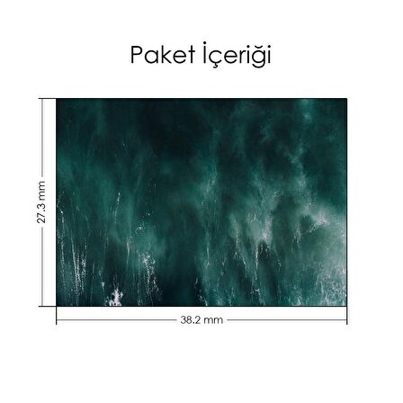 Fırtınalı Deniz Notebook Sticker, Laptop sticker,, Hp Sticker, Asus Sticker, 15.6 inç Sticker