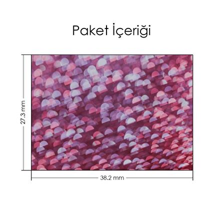 Pembe Bokeh Notebook Sticker, Laptop sticker,, Hp Sticker, Asus Sticker, 15.6 inç Sticker