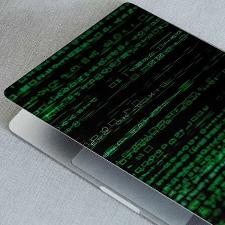 Akan Binary Kodlar Notebook Sticker, Laptop sticker,, Hp Sticker, Asus Sticker, 15.6 inç Sticker