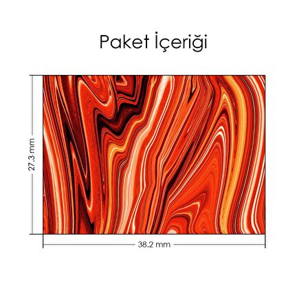 Kızıl Agate Dilimi Notebook Sticker, Laptop sticker,, Hp Sticker, Asus Sticker, 15.6 inç Sticker
