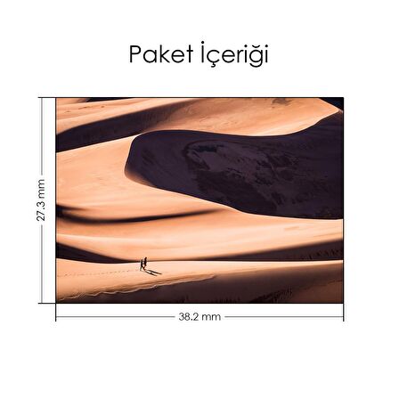 Çölde Seyahat Notebook Sticker, Laptop sticker,, Hp Sticker, Asus Sticker, 15.6 inç Sticker