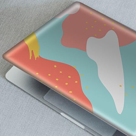 Pastel Memphis Desen Notebook Sticker, Laptop sticker,, Hp Sticker, Asus Sticker, 15.6 inç Sticker