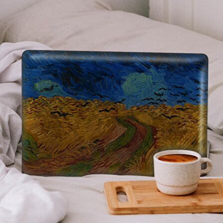 Van Gogh Buğday Tarlası Notebook Sticker, Laptop sticker,, Hp Sticker, Asus Sticker, 15.6 inç Sticker