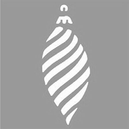 Ağaç Süsü 3 Stencil Boyama şablonu 30x30 cm, Duvar Stencil, Fayans Stencil, Mobilya Stencil