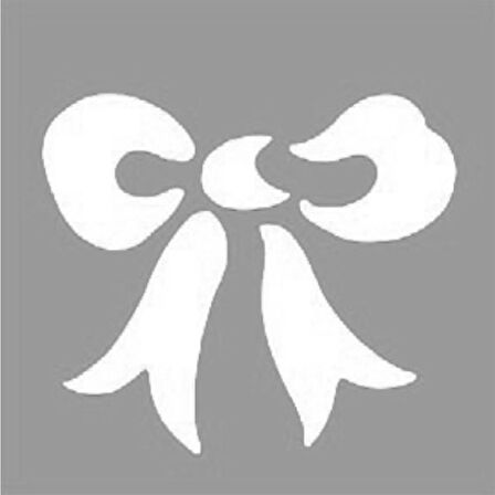 Ribbon Stencil Boyama şablonu 30x30 cm, Duvar Stencil, Fayans Stencil, Mobilya Stencil