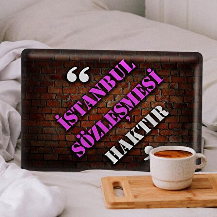 İstanbul Sözleşmesi Haktır Notebook Sticker, Hp Sticker, Asus Sticker, 15.6 inç Sticker