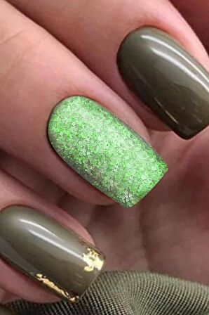 AÇIK YEŞİL TIRNAK OJE SÜSLEME TUZU, TIRNAK TOZU, OJE TUZU, OJE TOZU, NAIL ART