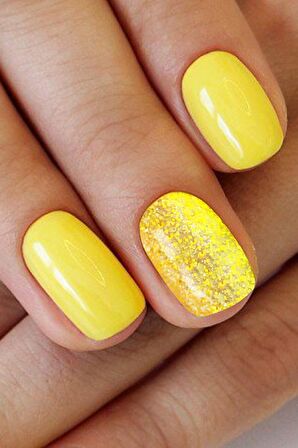 SARI TIRNAK OJE SÜSLEME TUZU, TIRNAK TOZU, OJE TUZU, OJE TOZU, NAIL ART