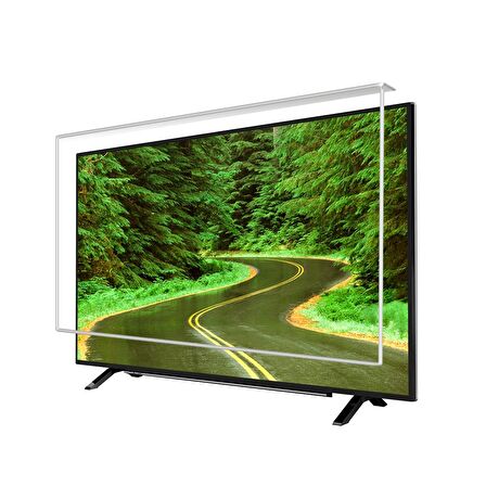 ETİASGLASS 77" (195 EKRAN) Tv Ekran Koruyucu / 3mm Ekran Koruma Paneli