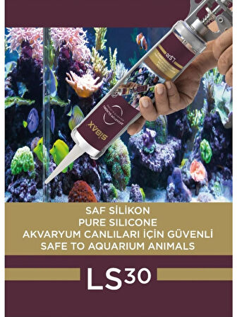 Sibax Akvaryum Silikonu Şeffaf 280ml Ls30