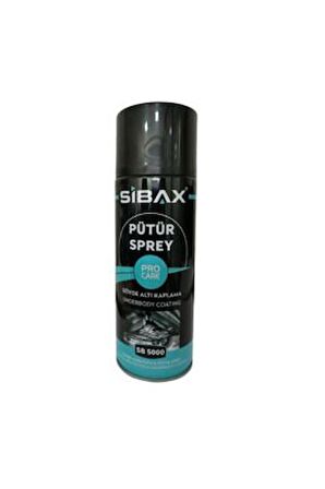 SİBAX SB5000 PÜTÜR SPREY SİYAH 400ml
