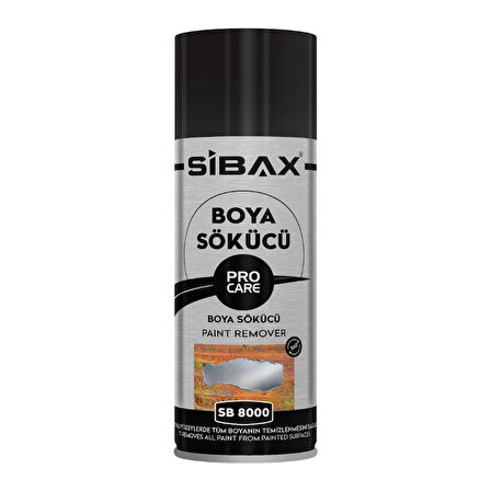 SİBAX PRO CARE BOYA SÖKÜCÜ SB80000 400 ML1 ADET 