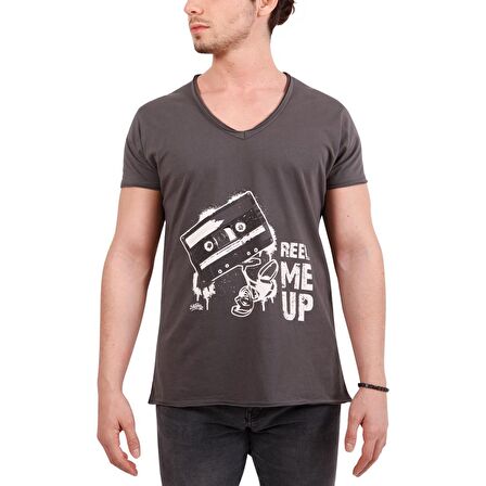 Biggdesign T-Shirt Reel Me Up Siyah-S