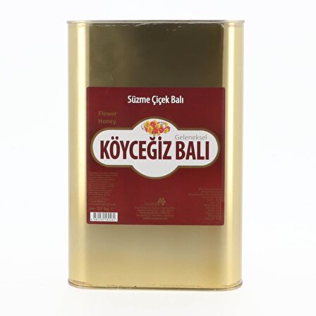 Köyceğiz Balı Çiçek Balı 15 Kg Teneke