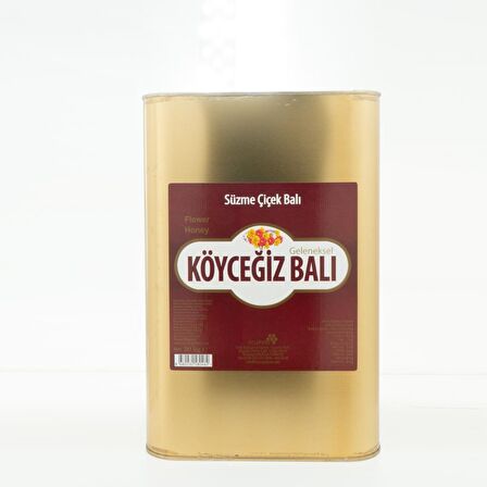 Köyceğiz Balı Çiçek Balı 15 Kg Teneke